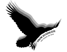 Monochromatic crow with Crow Syndicate, we move as one.